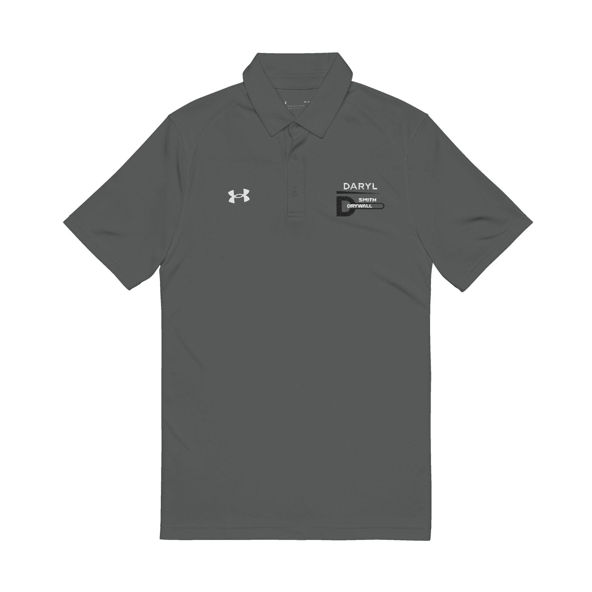 Under Armour® Grey Performance Daryl Smith Drywall Polo Shirt