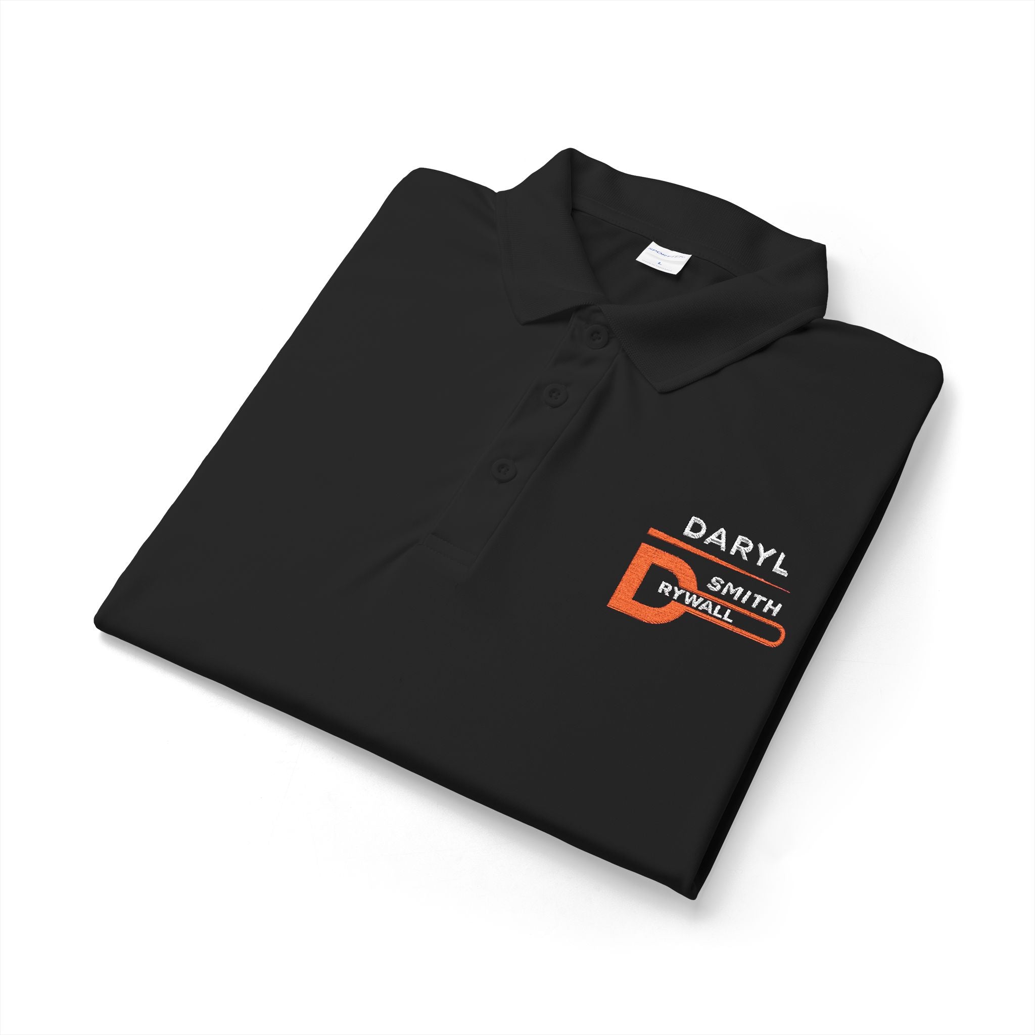 Sport-Tek Daryl Smith Drywall Polo Shirts (Embroidery Logo)