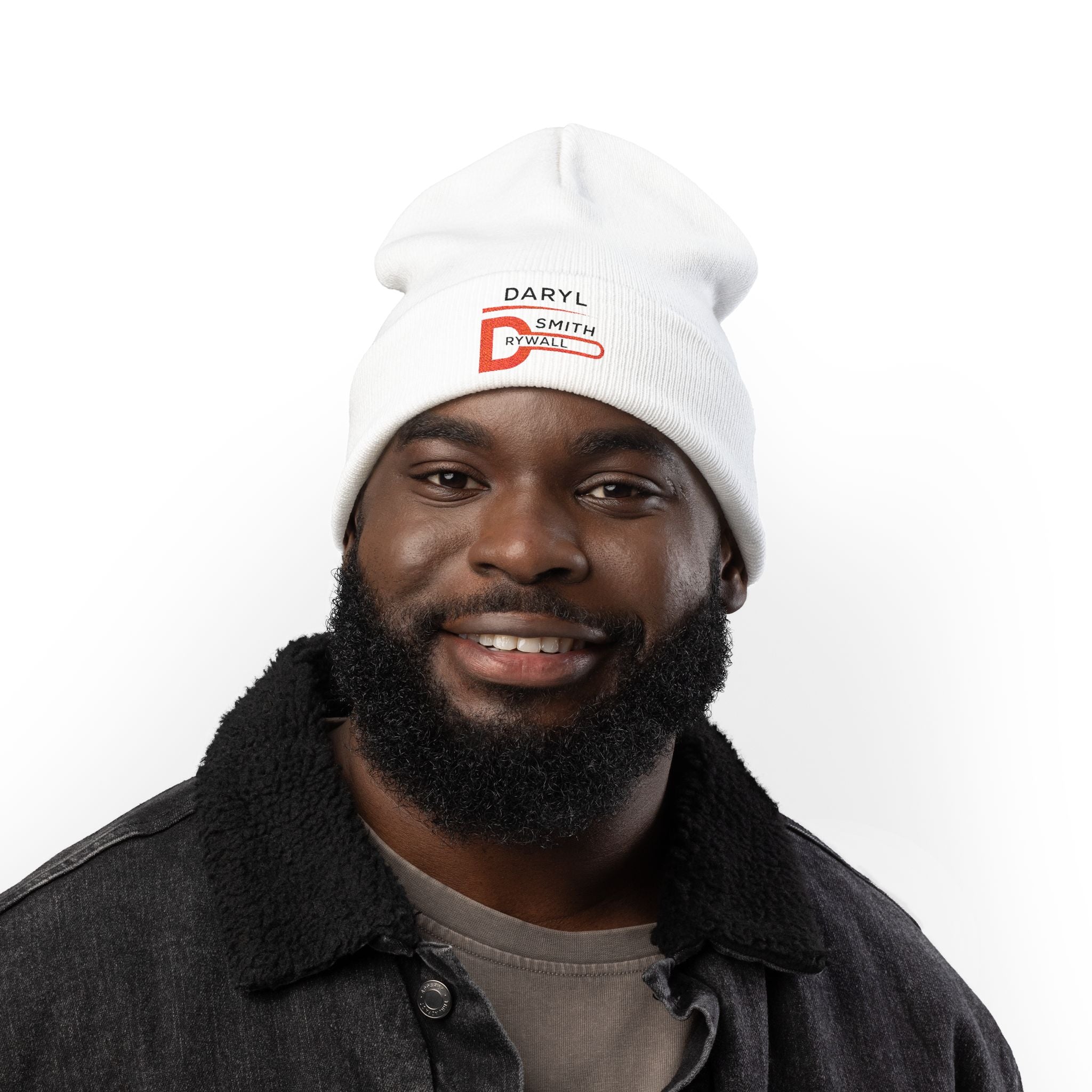 Embroidered Daryl Smith Drywall Beanies