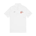 Under Armour Daryl Smith Drywall White Polo Shirt (Embroidery Logo)