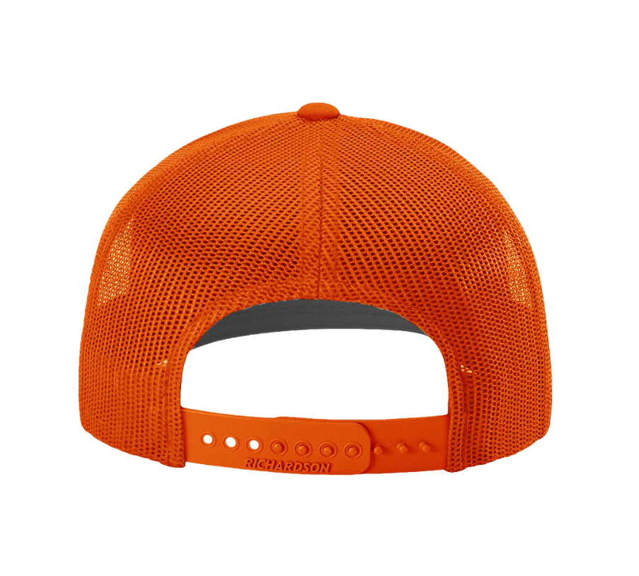 Orange Richardson 112 Bear Dog Cap