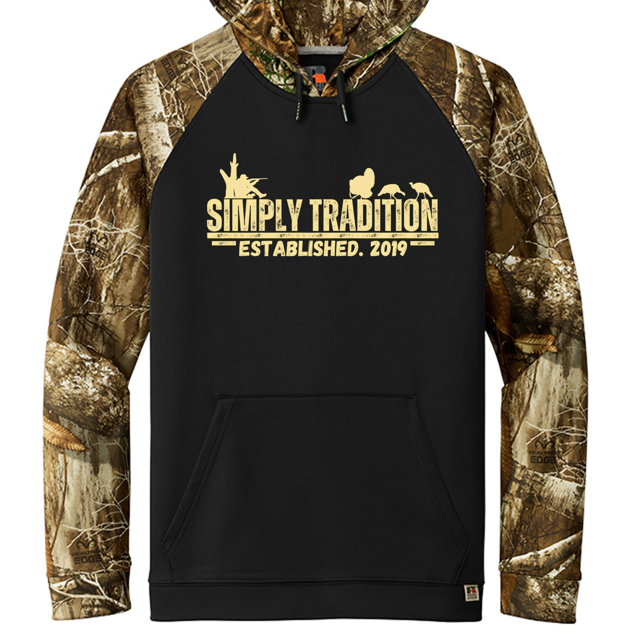 Black/ Realtree Edge - FRONT