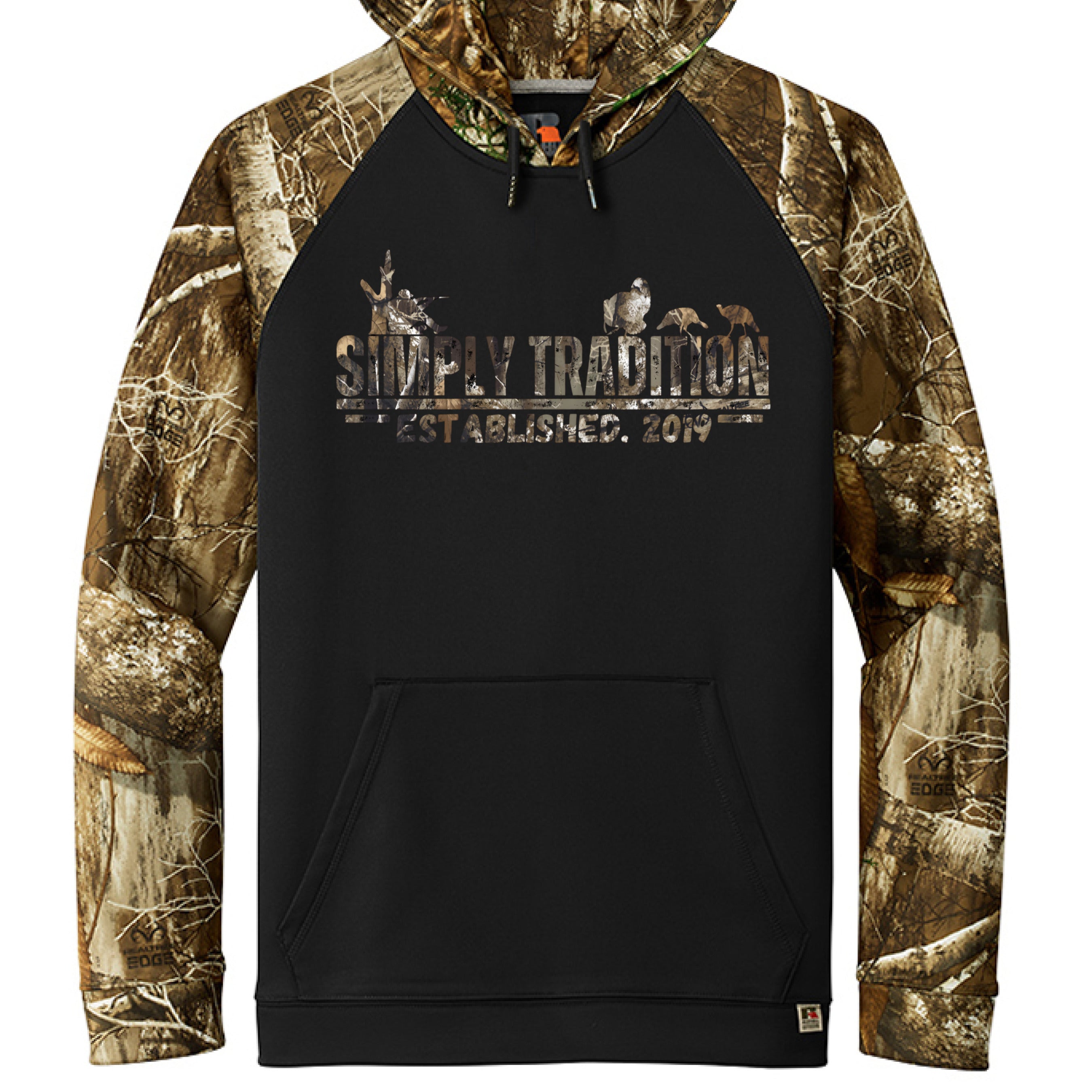 Black/ Realtree Edge - FRONT