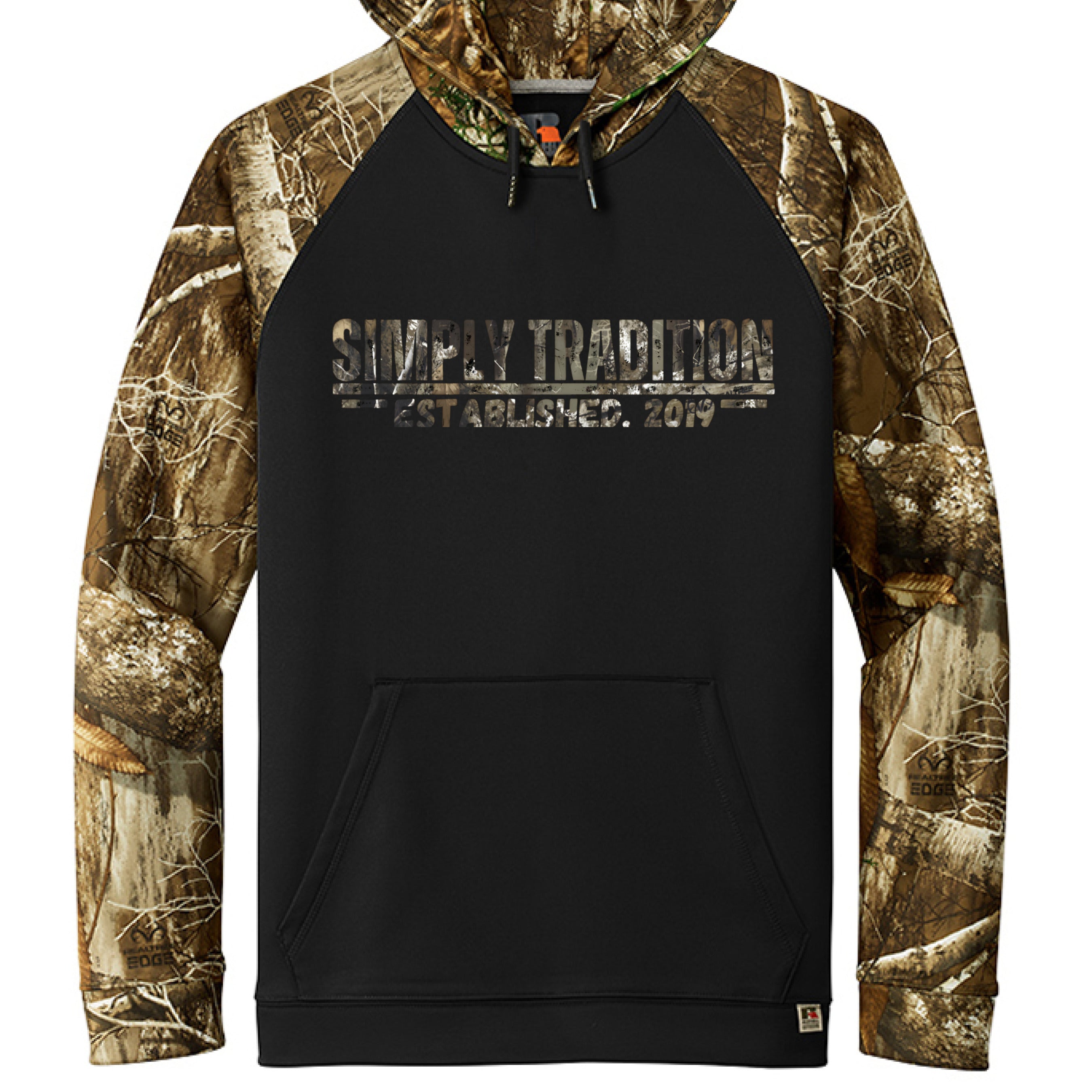 Black/ Realtree Edge - FRONT