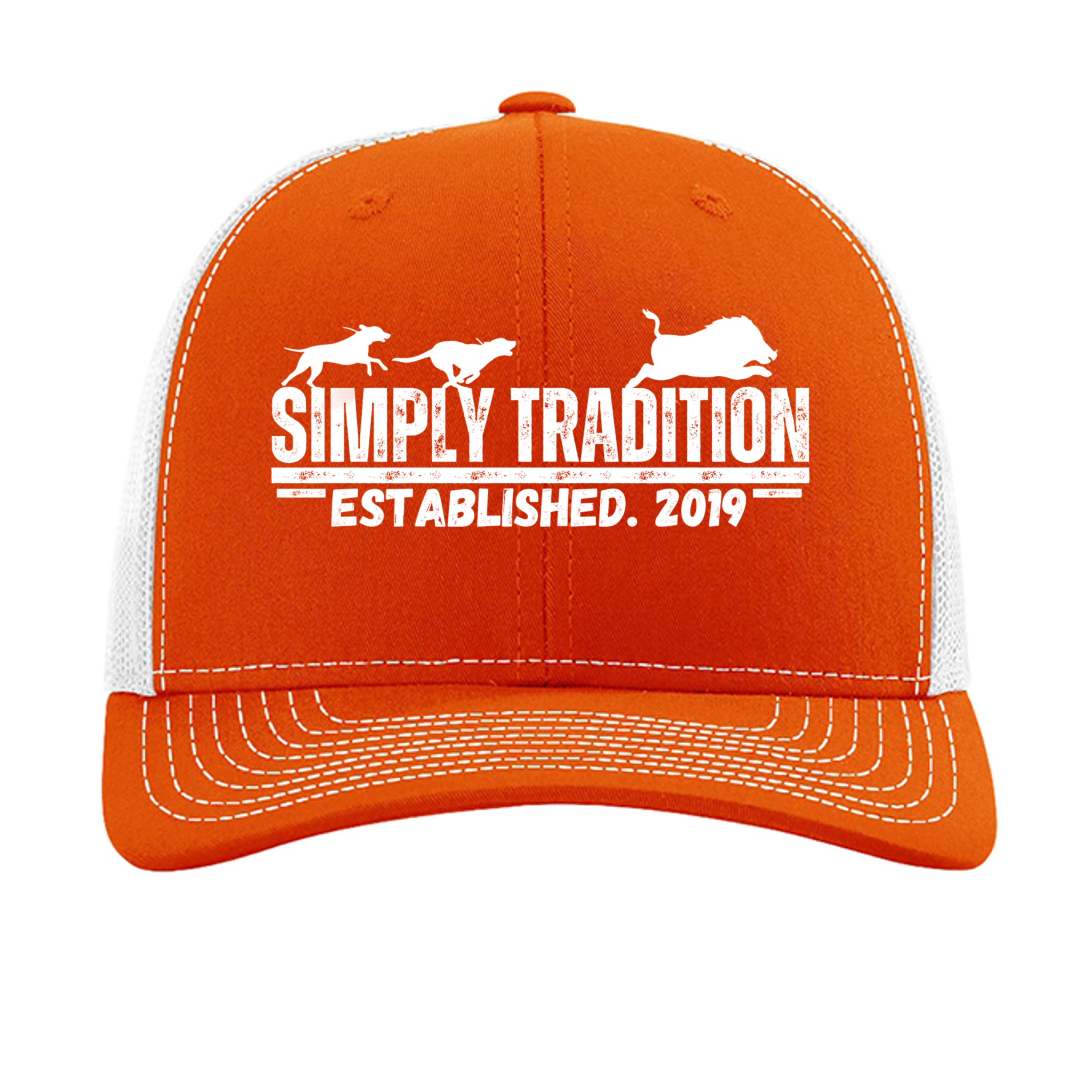 Orange/ White - 112 - FRONT
