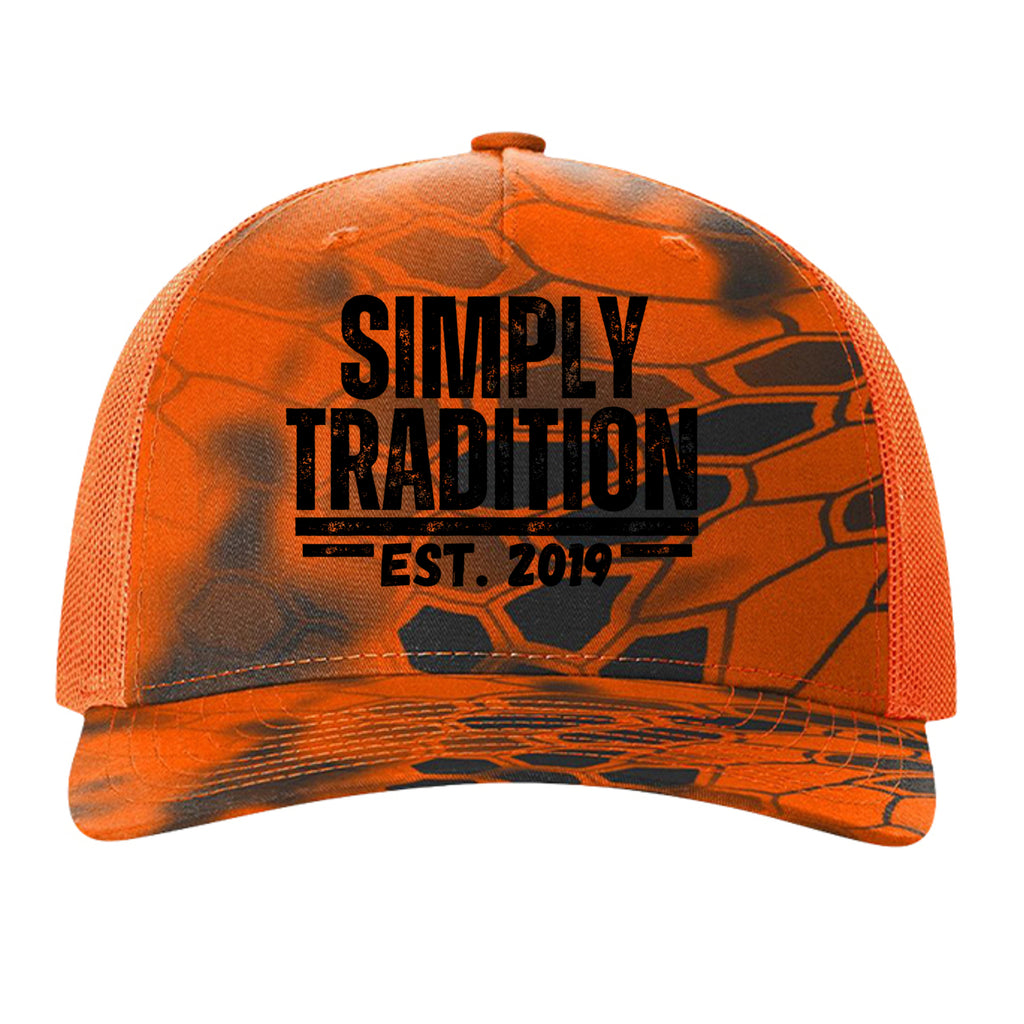 Kryptek Inferno/ Blaze Orange - 112PFP - FRONT