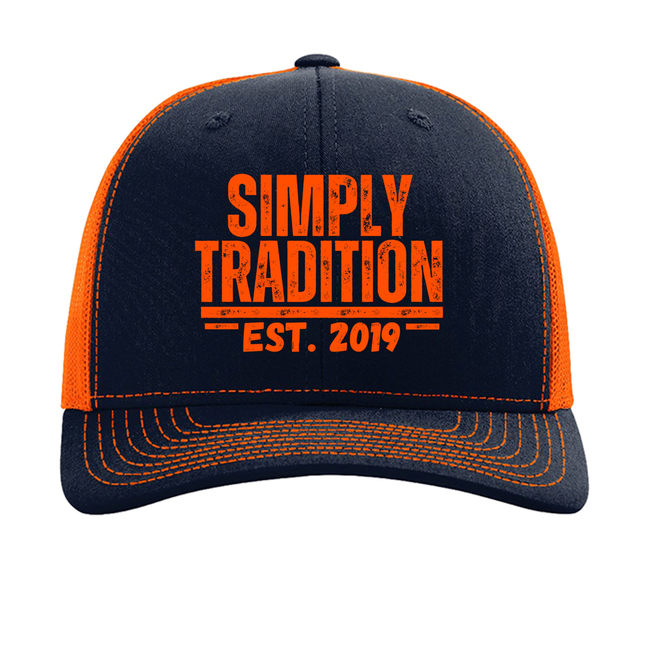 Navy/ Orange - 112 - FRONT