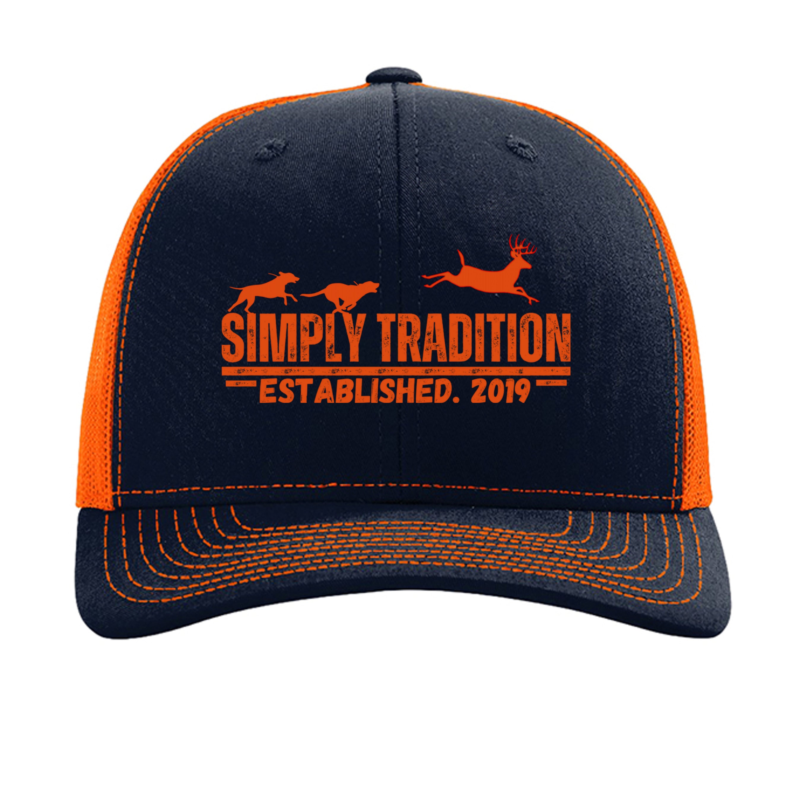 Navy/ Orange - 112 - FRONT