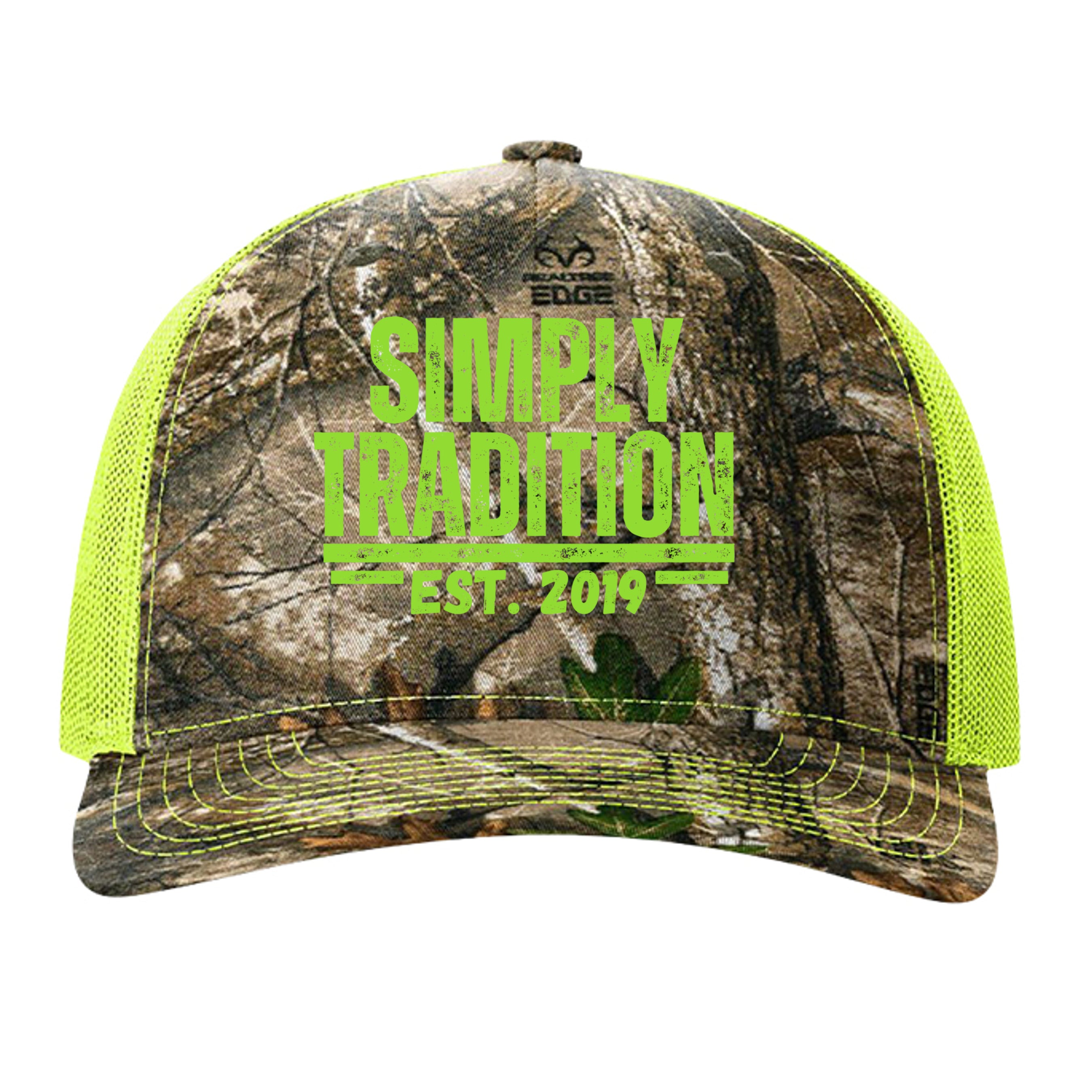 Realtree Edge/ Neon Yellow - 112PFP - FRONT