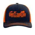 Navy/ Orange - 112 - FRONT
