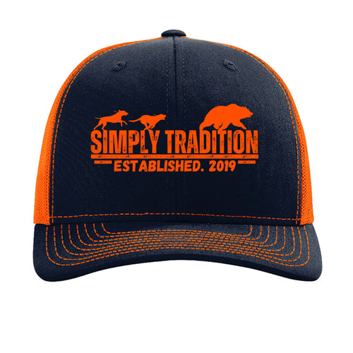 Navy/ Orange - 112 - FRONT
