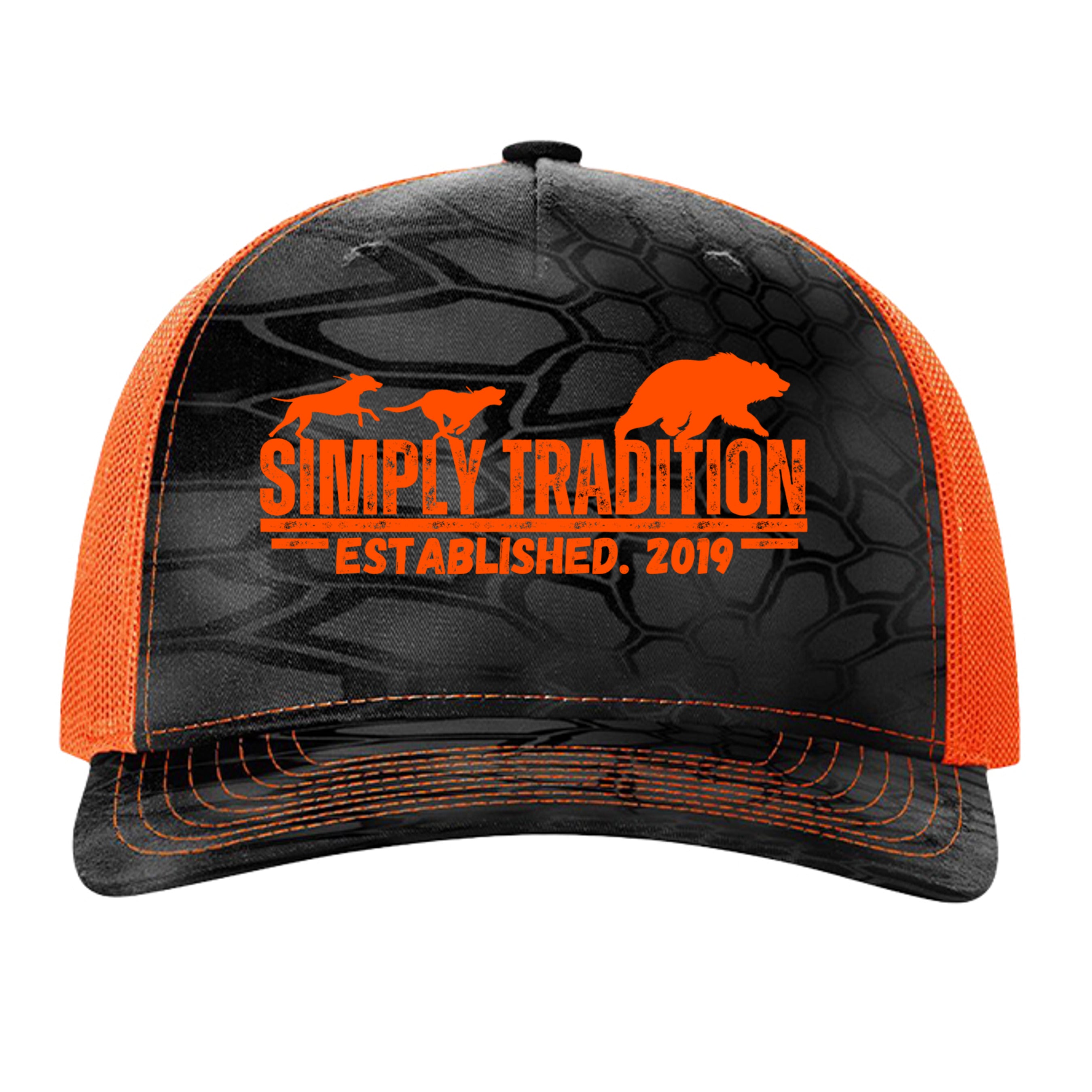 Kryptek Typhon/ Neon Orange - 112PFP - FRONT