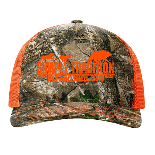Realtree Edge/ Neon Orange - 112PFP - FRONT